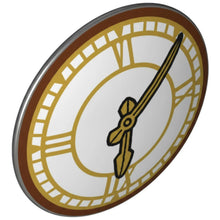 LEGO Zubehör Schild Uhr mit römischen Ziffern