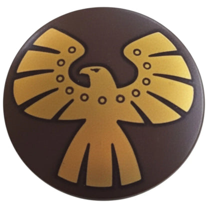 LEGO Zubehör Schild goldener Adler