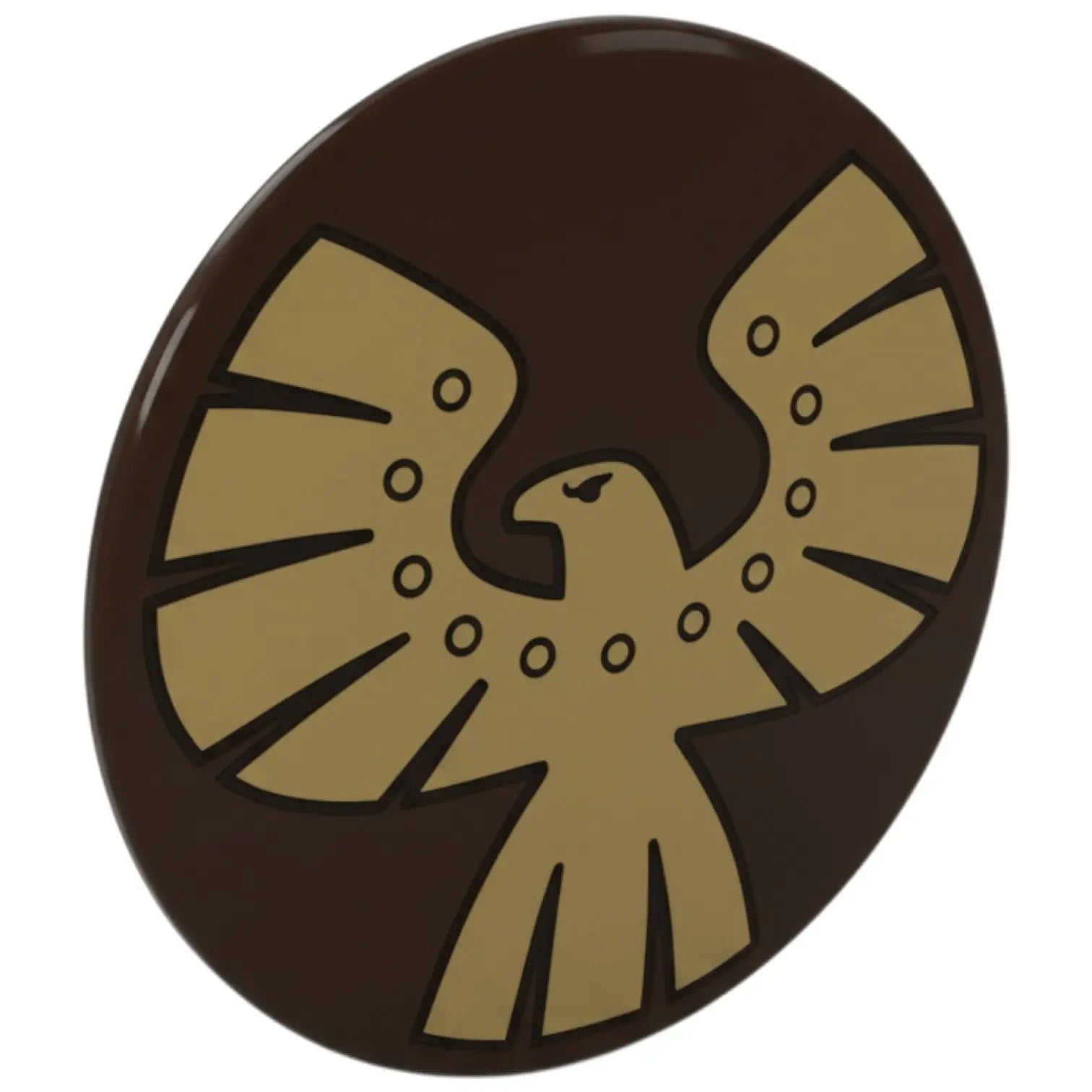 LEGO Zubehör Schild goldener Adler