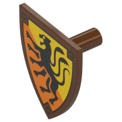 LEGO Zubehör Schild grosse Katze mit 6 Beinen und 2 Tentakeln Spiele Pirat