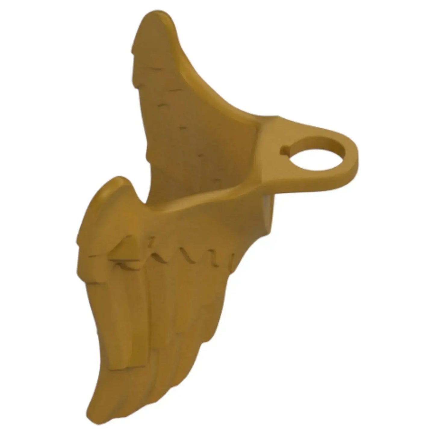 LEGO Zubehör Schulter Rüstung Flügel mit Federn - Gold - 77183 Spiele Pirat