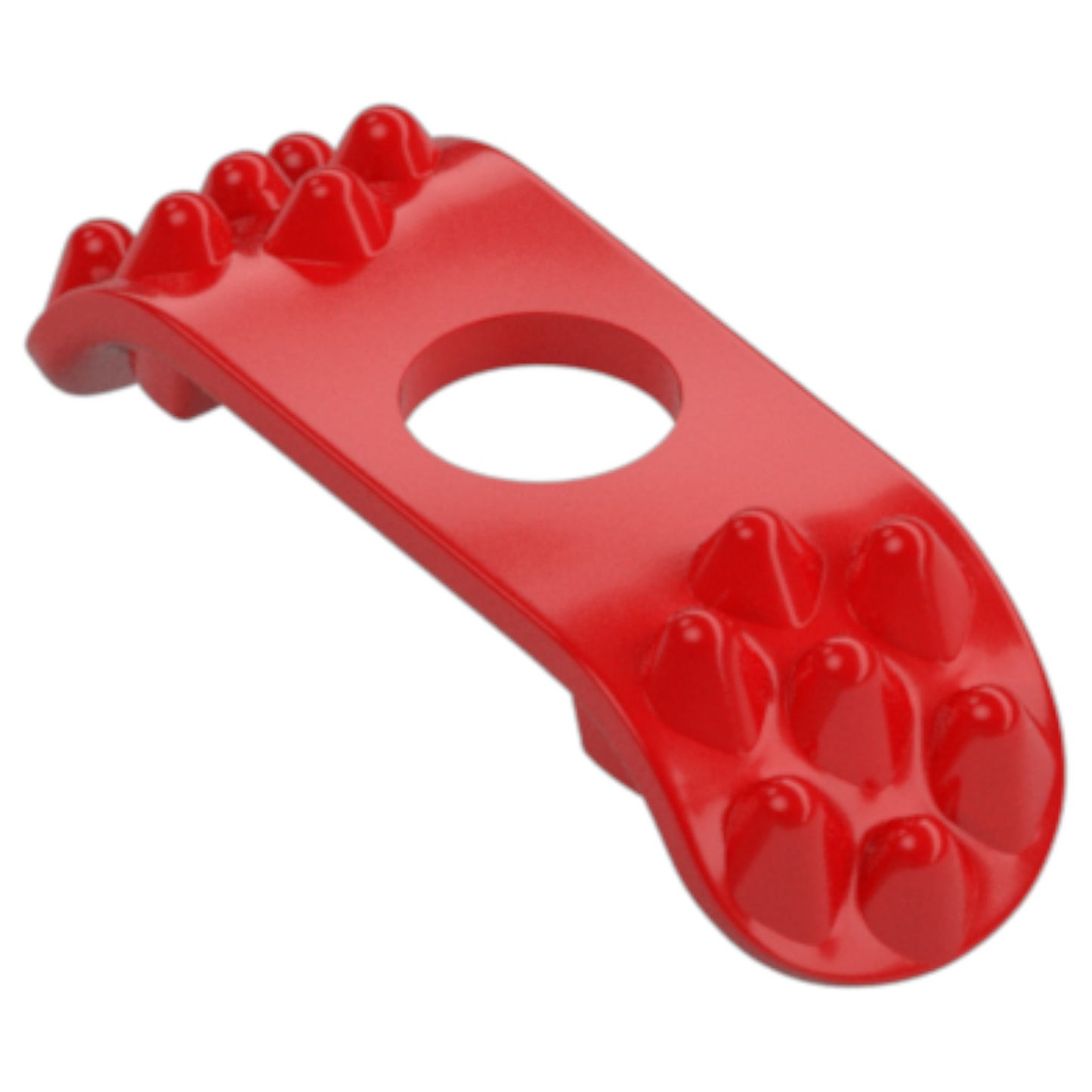 LEGO Zubehör Schulter Rüstung Igel - Rot - 5045