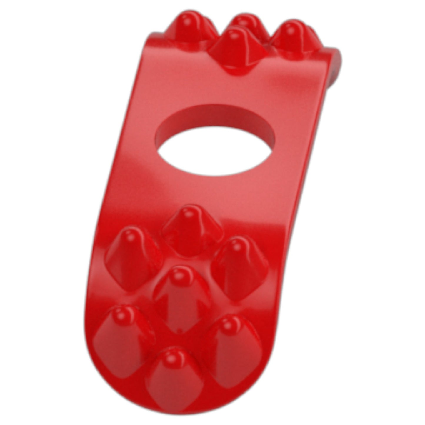 LEGO Zubehör Schulter Rüstung Igel - Rot - 5045