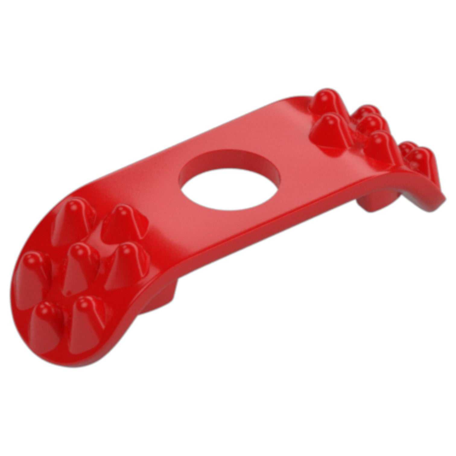 LEGO Zubehör Schulter Rüstung Igel - Rot - 5045