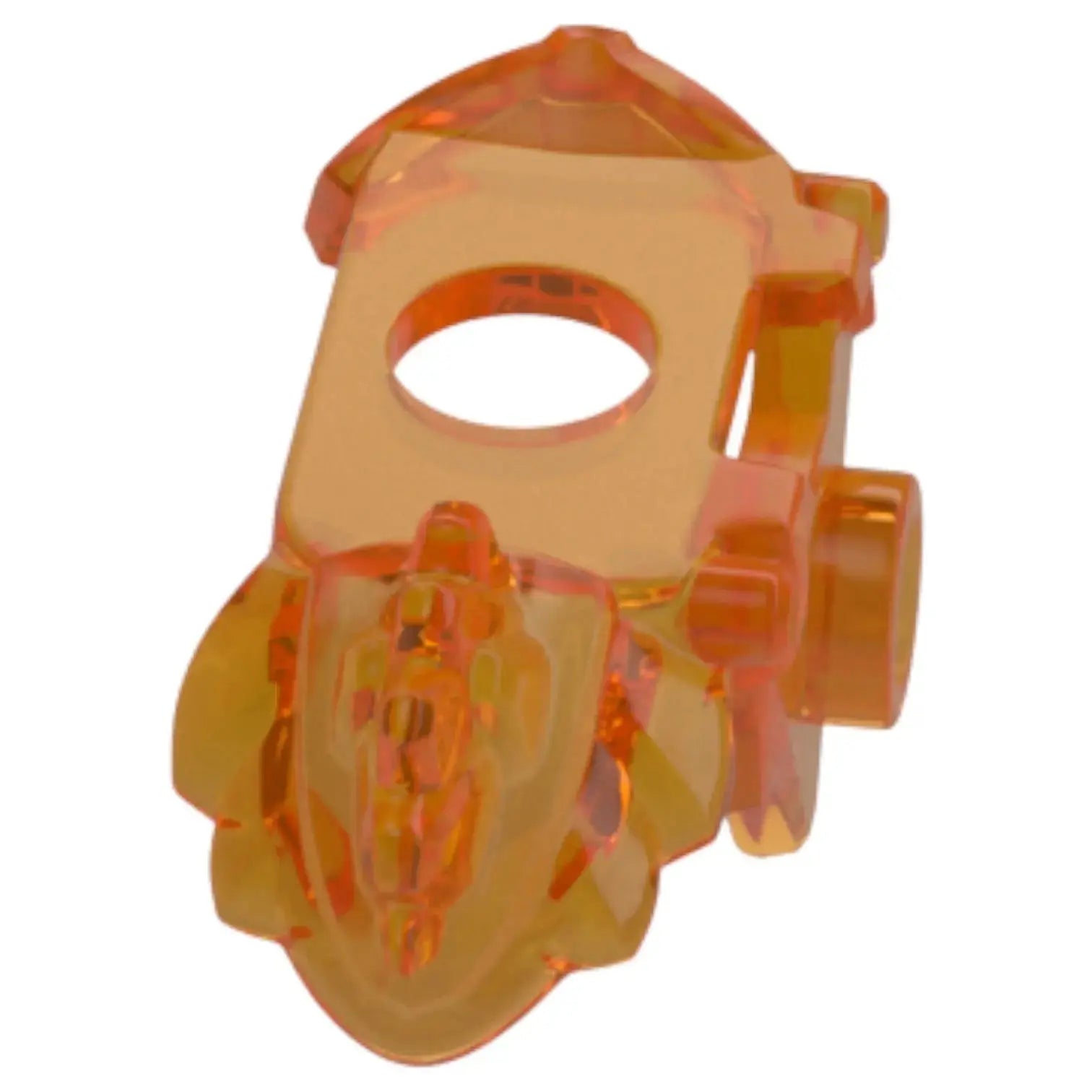 LEGO Zubehör Schulter Rüstung - Transparent Orange - 7902 Spiele Pirat