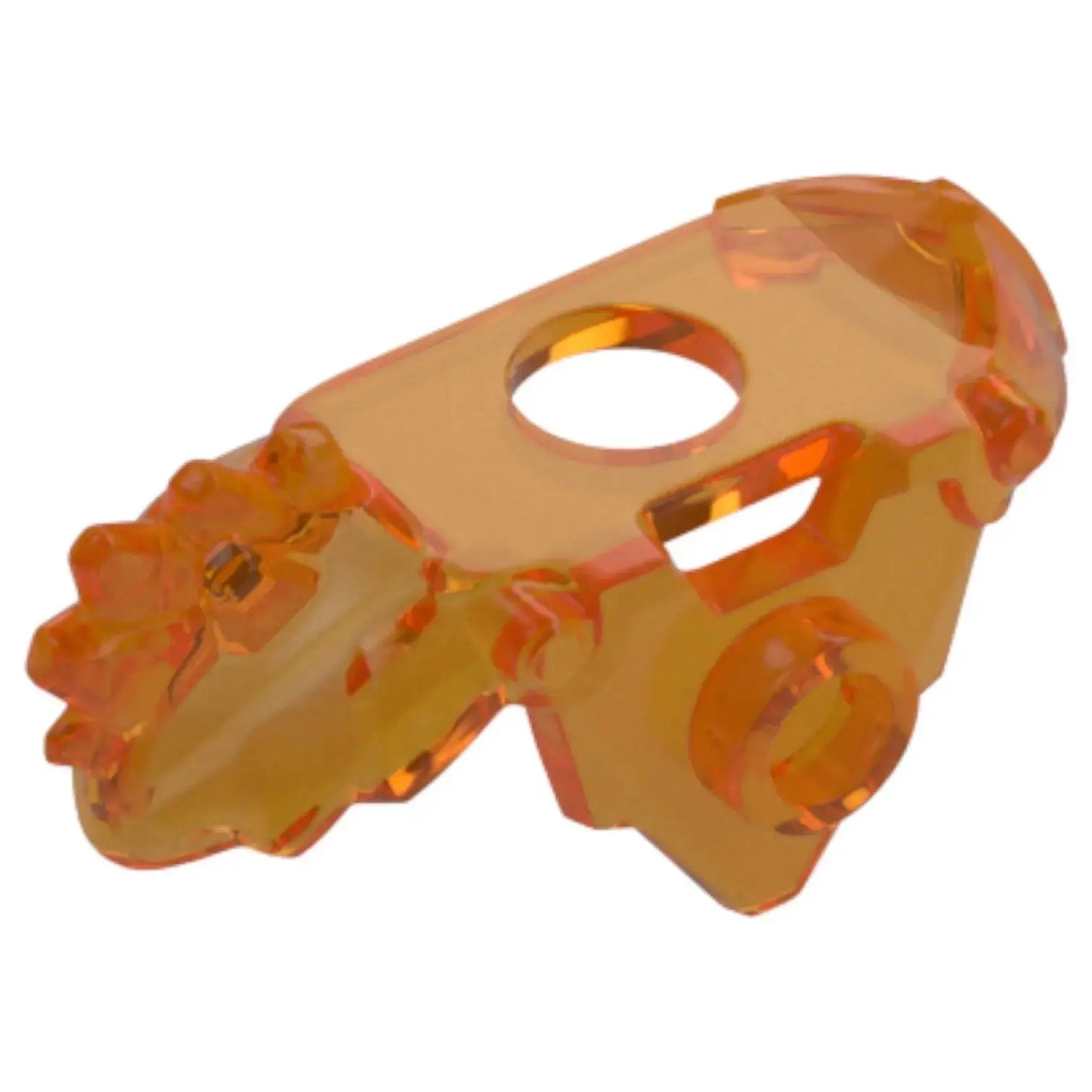 LEGO Zubehör Schulter Rüstung - Transparent Orange - 7902 Spiele Pirat