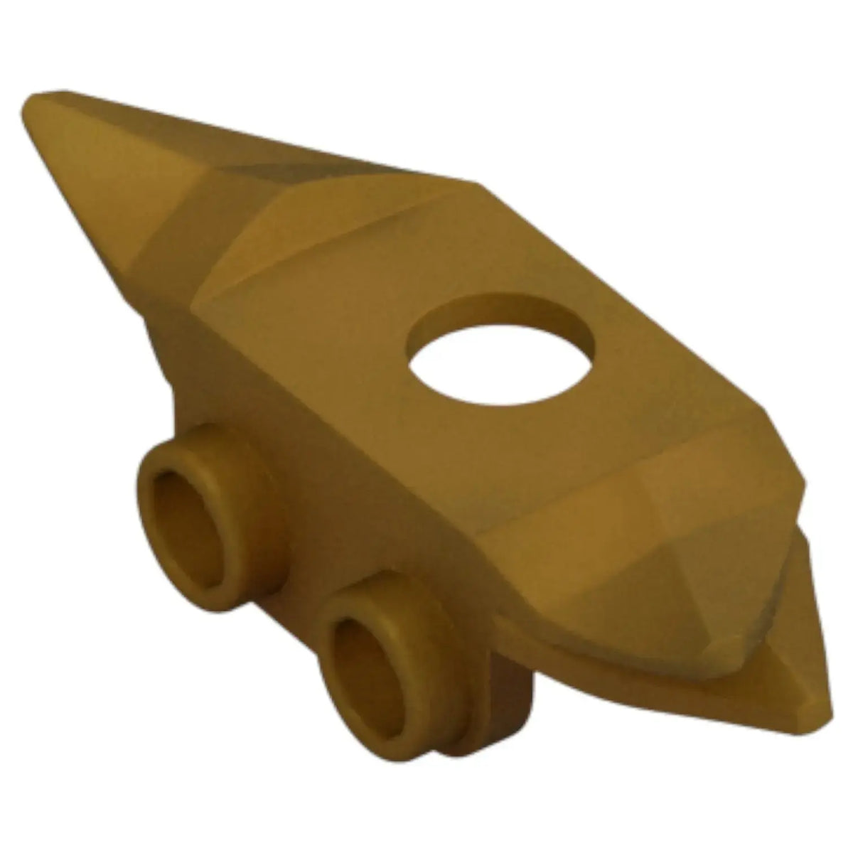 LEGO Zubehör Schulter Rüstung mit 2 Noppen - Gold - 7549 Spiele Pirat