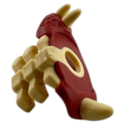 LEGO Zubehör Schulter Rüstung mit 3 Stacheln - Beige Rot Spiele Pirat
