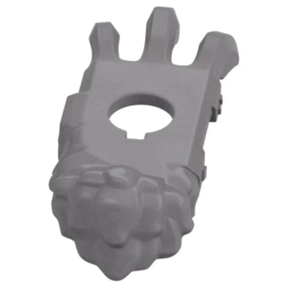LEGO Zubehör Schulter Rüstung mit Fell und 3 Stacheln - Silber - 5309 Spiele Pirat