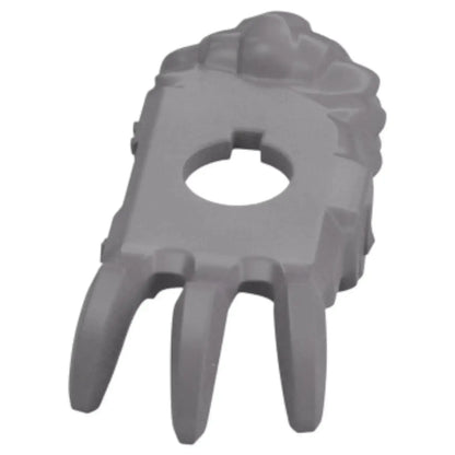 LEGO Zubehör Schulter Rüstung mit Fell und 3 Stacheln - Silber - 5309 Spiele Pirat