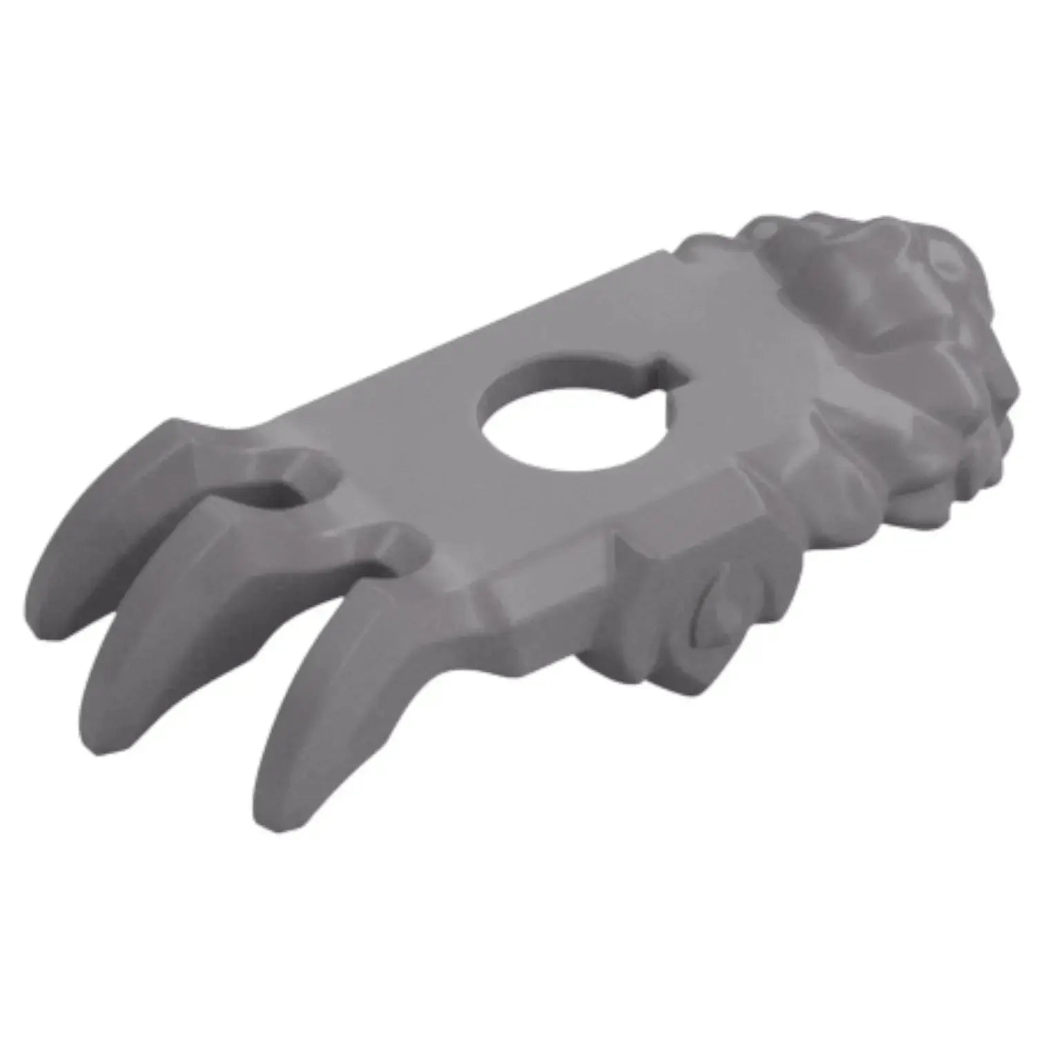 LEGO Zubehör Schulter Rüstung mit Fell und 3 Stacheln - Silber - 5309 Spiele Pirat