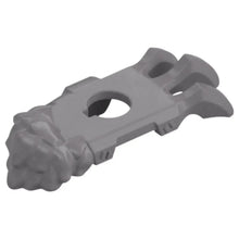 LEGO Zubehör Schulter Rüstung mit Fell und 3 Stacheln - Silber - 5309 Spiele Pirat