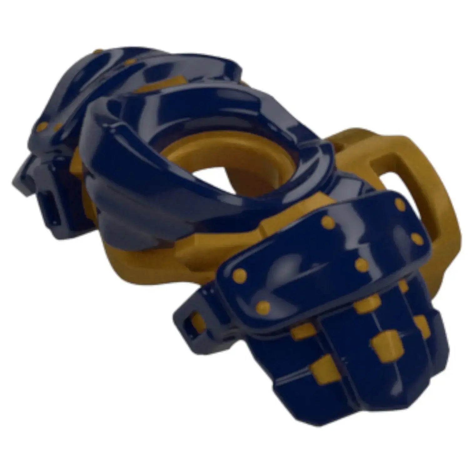 LEGO Zubehör Schulter Rüstung mit Scheide für 2 Schwerter - Blau - 4923 Spiele Pirat