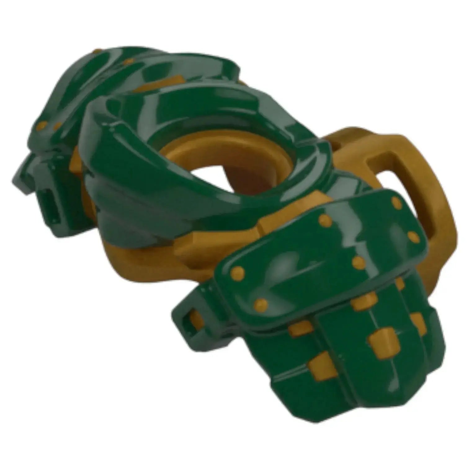 LEGO Zubehör Schulter Rüstung mit Scheide für 2 Schwerter - Grün - 4923 Spiele Pirat