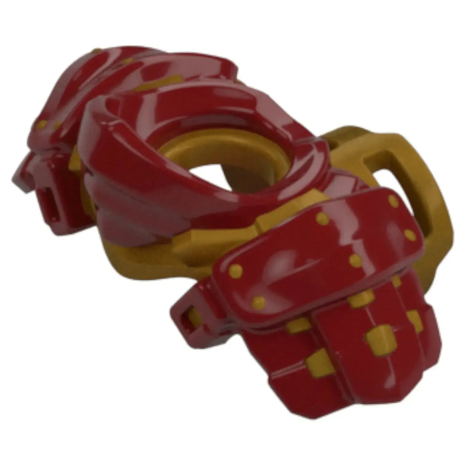 LEGO Zubehör Schulter Rüstung mit Scheide für 2 Schwerter - Rot - 4923 Spiele Pirat
