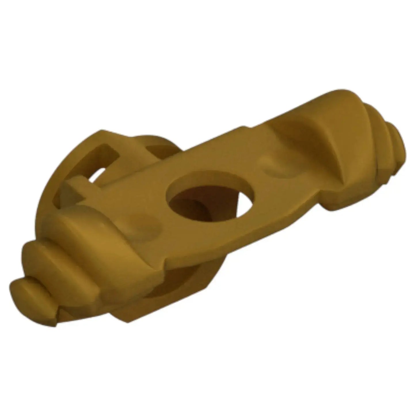 LEGO Zubehör Schulter Rüstung mit Scheide für zwei Schwerter - Gold - 98132 Spiele Pirat