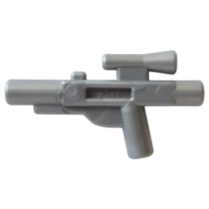 LEGO Zubehör Schusswaffe Gun Blaster Kurz 10 Stk. - Flat Silber - 58247