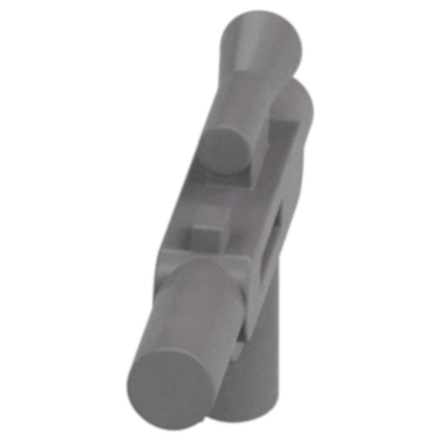 LEGO Zubehör Schusswaffe Gun Blaster Kurz 10 Stk. - Flat Silber - 58247