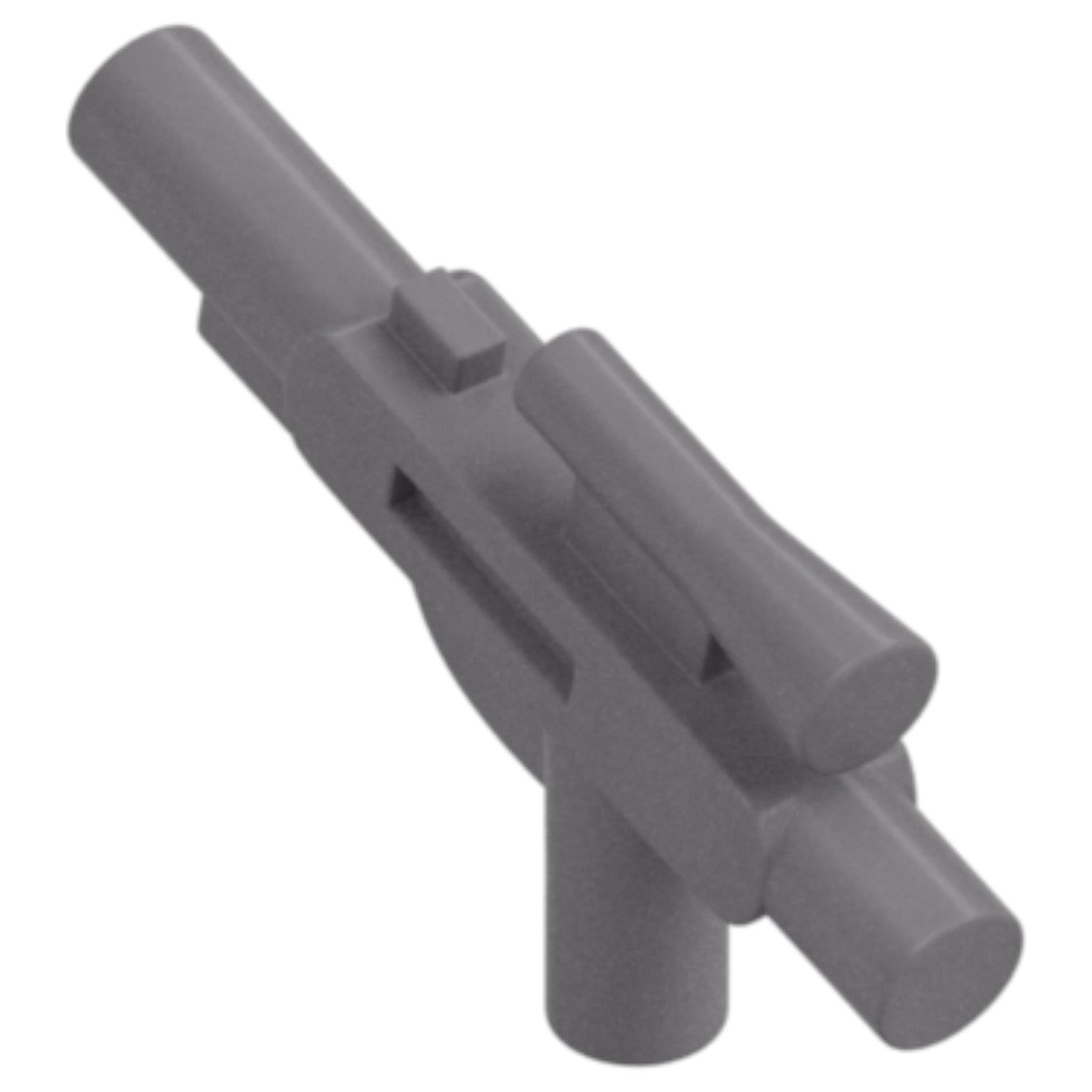 LEGO Zubehör Schusswaffe Gun Blaster Kurz 10 Stk. - Flat Silber - 58247