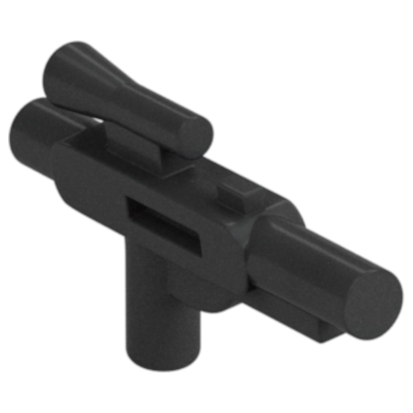 LEGO Zubehör Schusswaffe Gun Blaster Kurz 10 Stk. - Perl Dunkel Grau - 58247