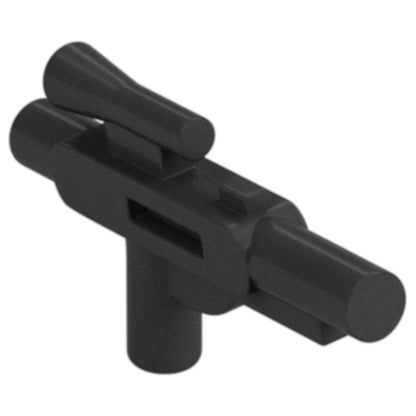 LEGO Zubehör Schusswaffe Gun Blaster Kurz 10 Stk. - Perl Dunkel Grau - 58247