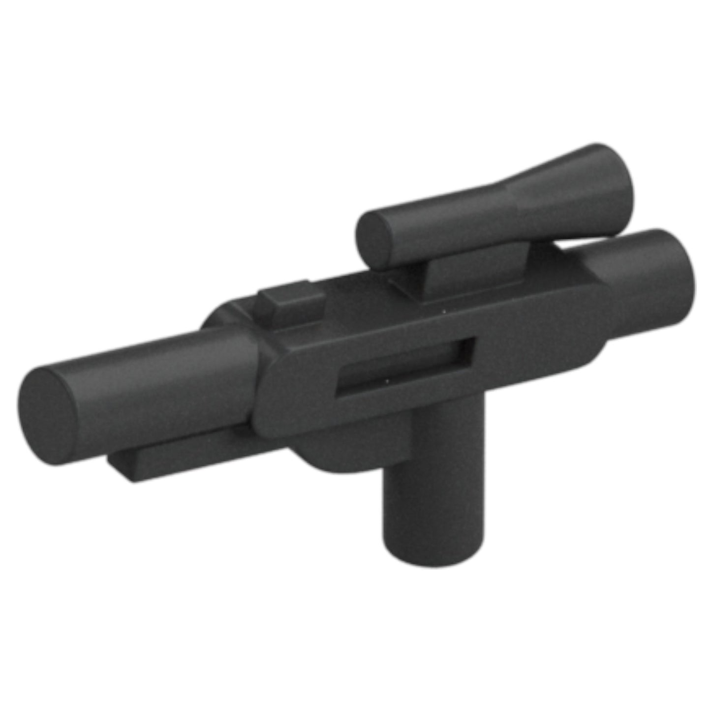LEGO Zubehör Schusswaffe Gun Blaster Kurz 10 Stk. - Perl Dunkel Grau - 58247