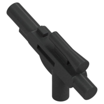 LEGO Zubehör Schusswaffe Gun Blaster Kurz 10 Stk. - Perl Dunkel Grau - 58247