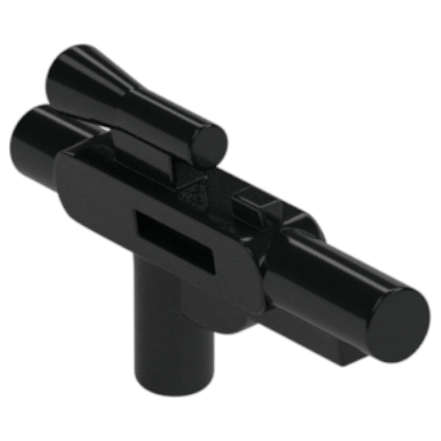 LEGO Zubehör Schusswaffe Gun Blaster Kurz 10 Stk. - Schwarz - 58247