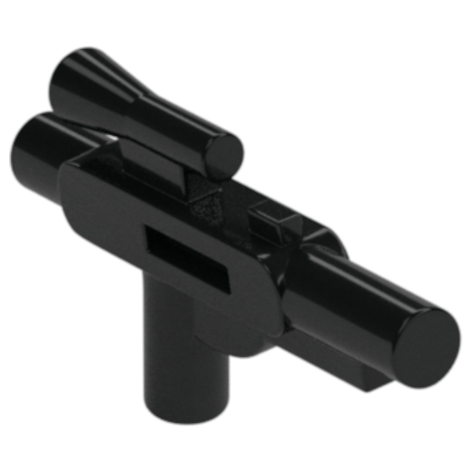 LEGO Zubehör Schusswaffe Gun Blaster Kurz 10 Stk. - Schwarz - 58247