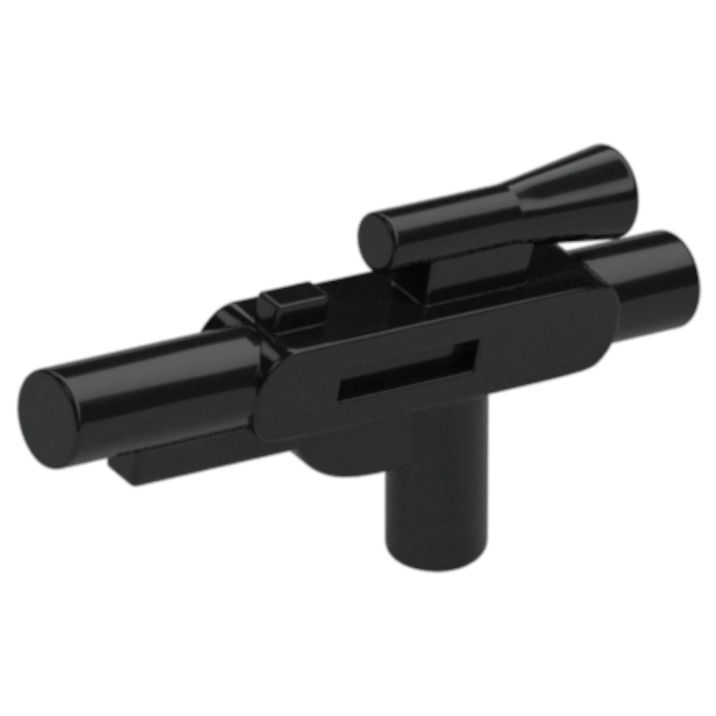 LEGO Zubehör Schusswaffe Gun Blaster Kurz 10 Stk. - Schwarz - 58247