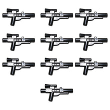 LEGO Zubehör Schusswaffe Gun Blaster Kurz 10 Stk. - Schwarz - 58247