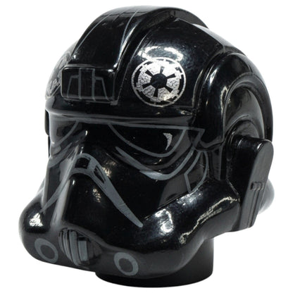 LEGO Zubehör Star Wars Stormtrooper Helm Typ 2 - Schwarz