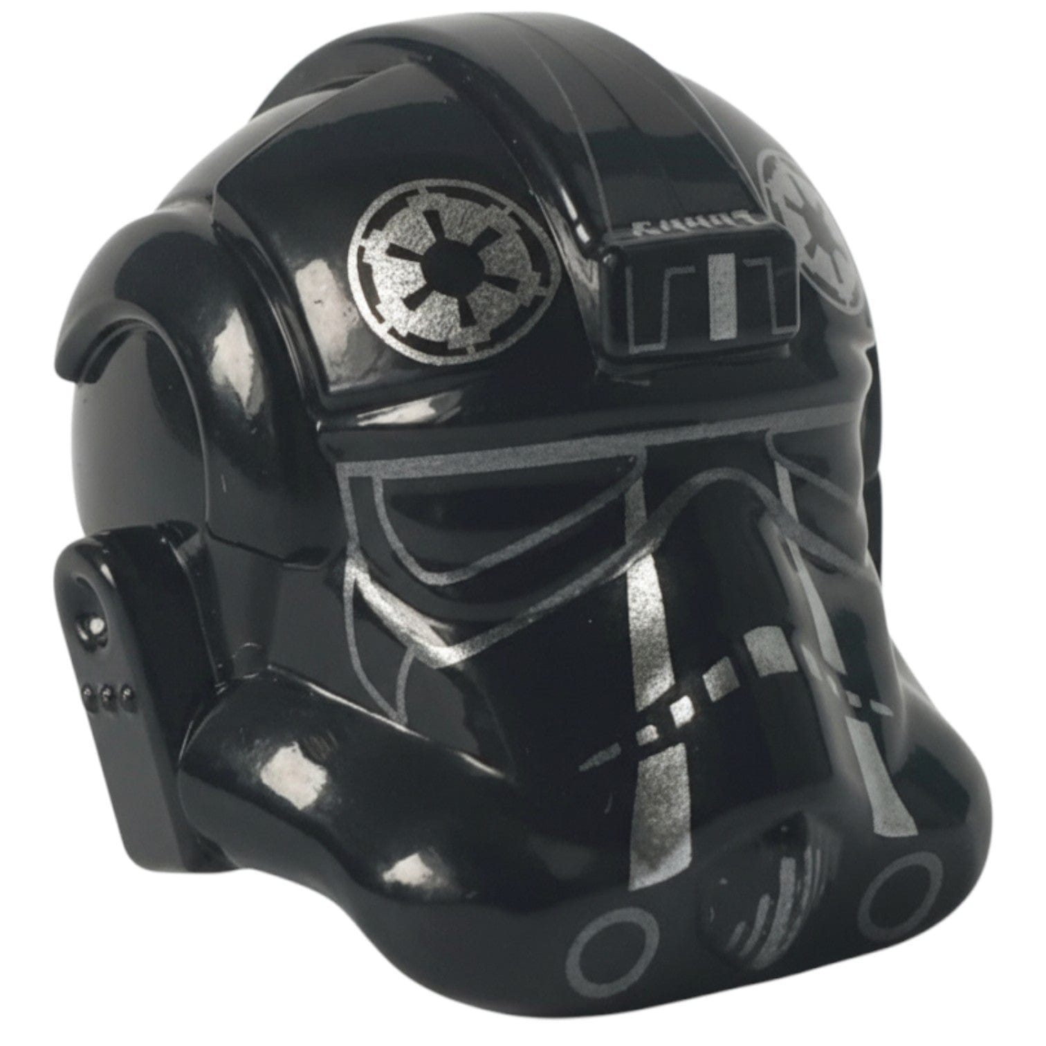 LEGO Zubehör Star Wars Stormtrooper Helm Typ 2 - Schwarz