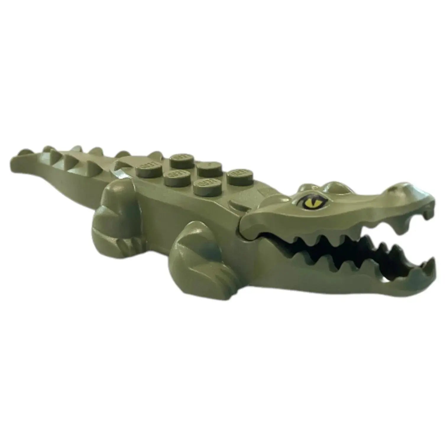 LEGO Zubehör Tiere Alligator Krokodil Oliven Grün Spiele Pirat