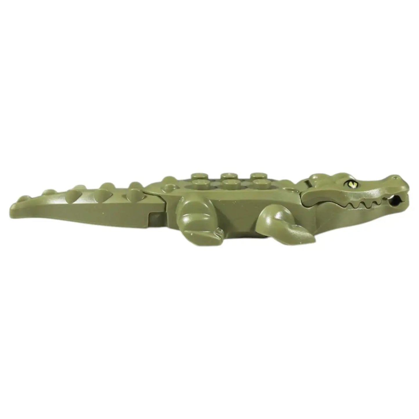 LEGO Zubehör Tiere Alligator Krokodil Oliven Grün Spiele Pirat
