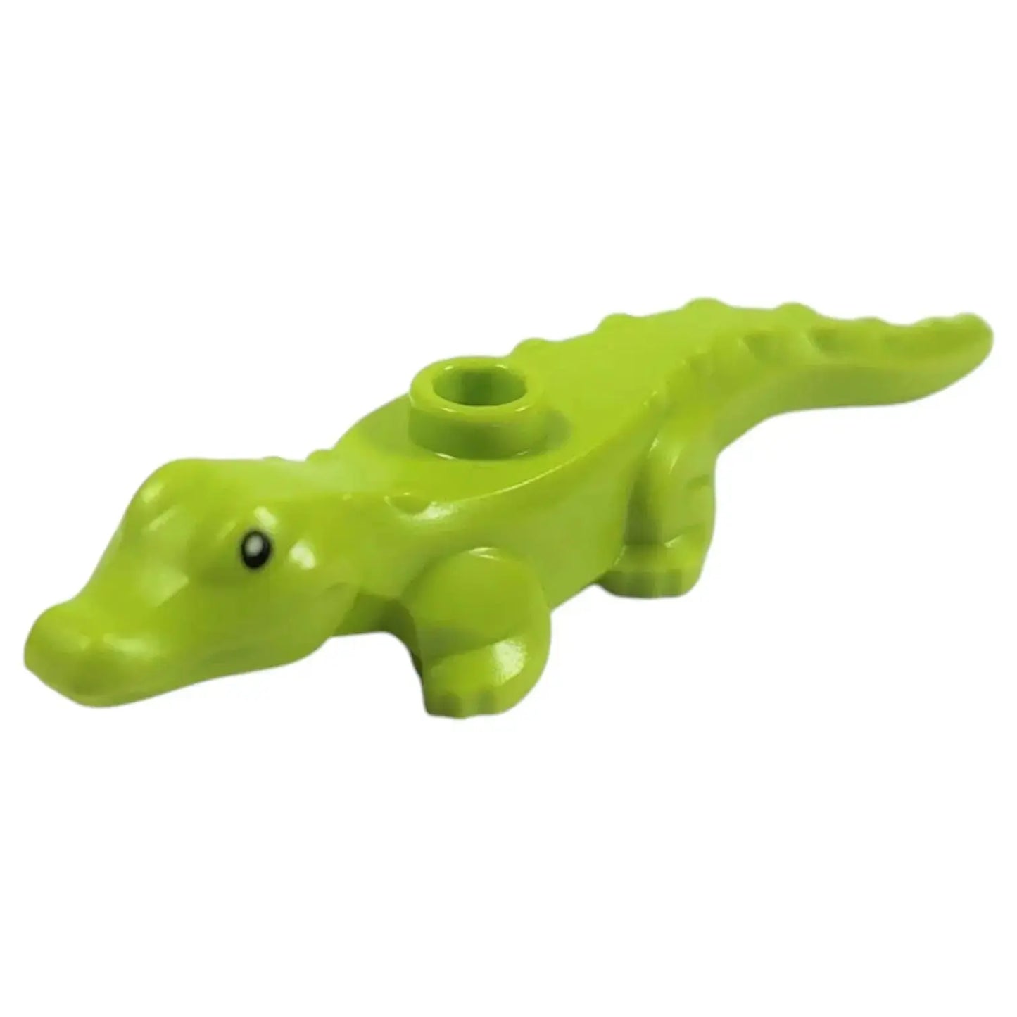 LEGO Zubehör Tiere Baby Alligator Krokodil Limetten Grün Spiele Pirat