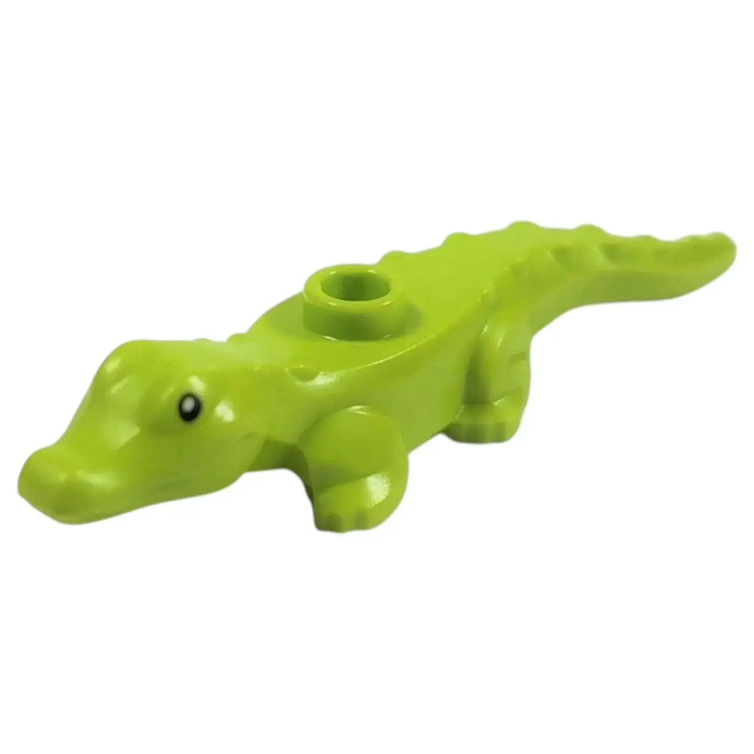 LEGO Zubehör Tiere Baby Alligator Krokodil Limetten Grün Spiele Pirat