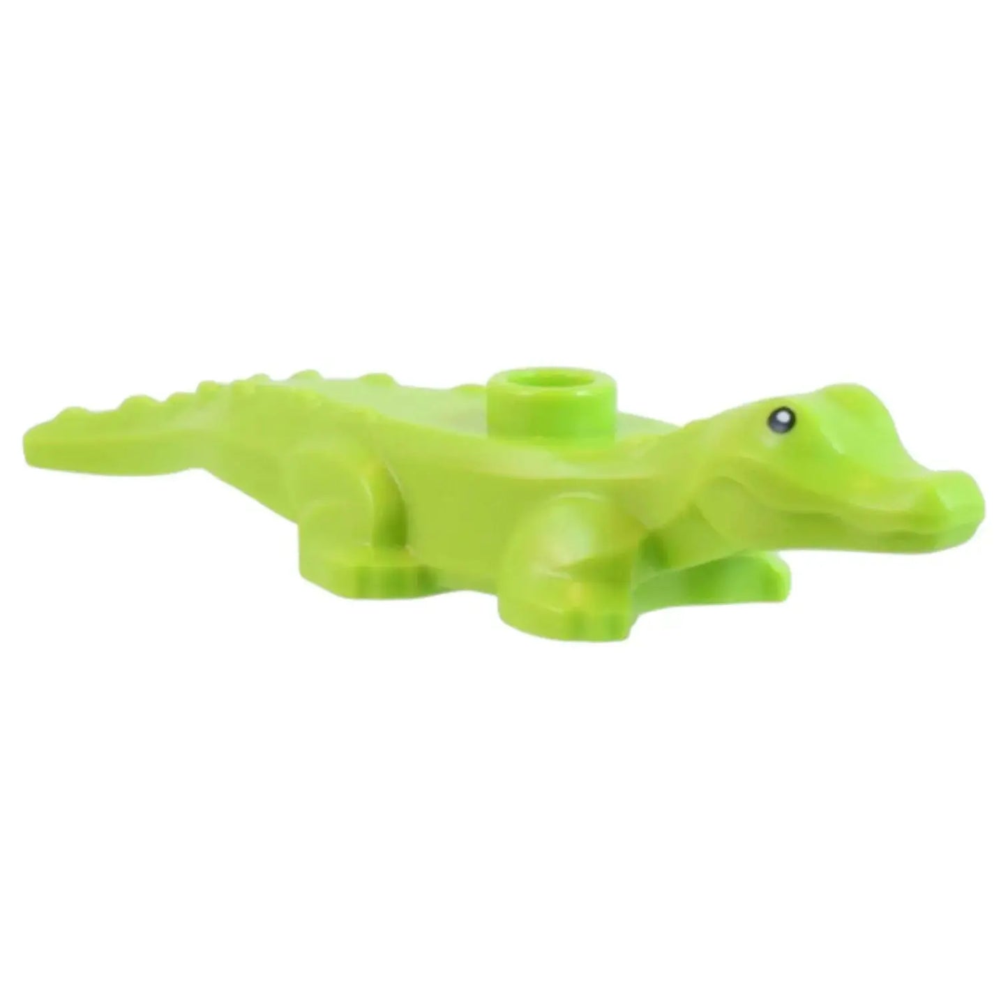 LEGO Zubehör Tiere Baby Alligator Krokodil Limetten Grün Spiele Pirat