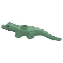 LEGO Zubehör Tiere Baby Alligator Krokodil Sand Grün Spiele Pirat