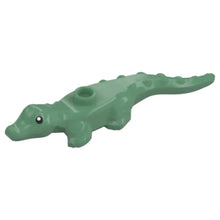 LEGO Zubehör Tiere Baby Alligator Krokodil Sand Grün Spiele Pirat