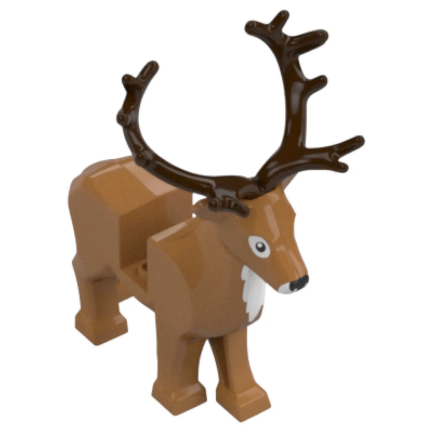 LEGO Zubehör Tiere Hirsch mit Geweih - Nougat Spiele Pirat