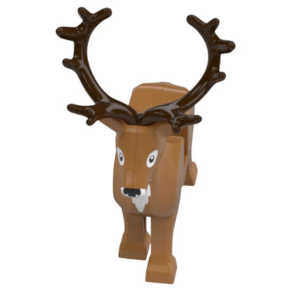 LEGO Zubehör Tiere Hirsch mit Geweih - Nougat Spiele Pirat