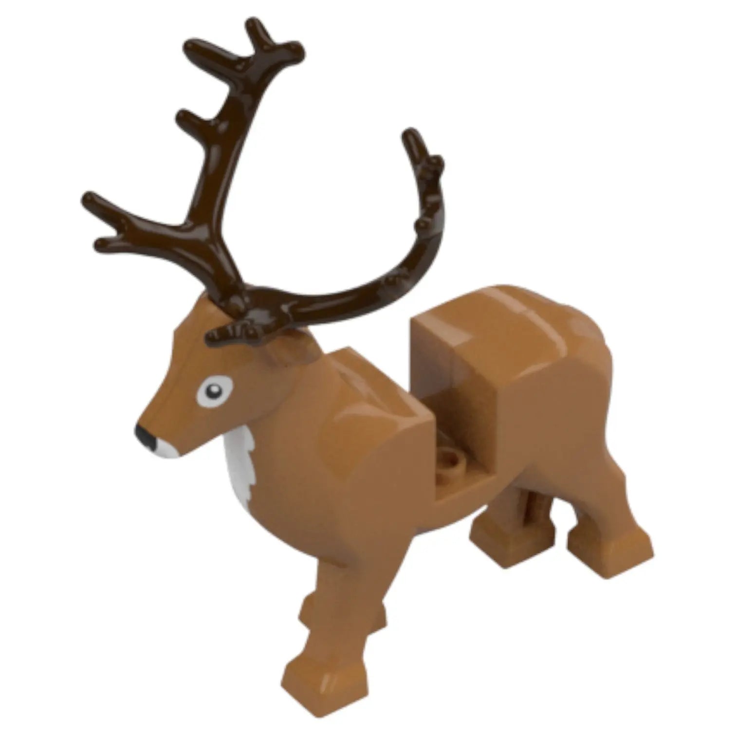 LEGO Zubehör Tiere Hirsch mit Geweih - Nougat Spiele Pirat