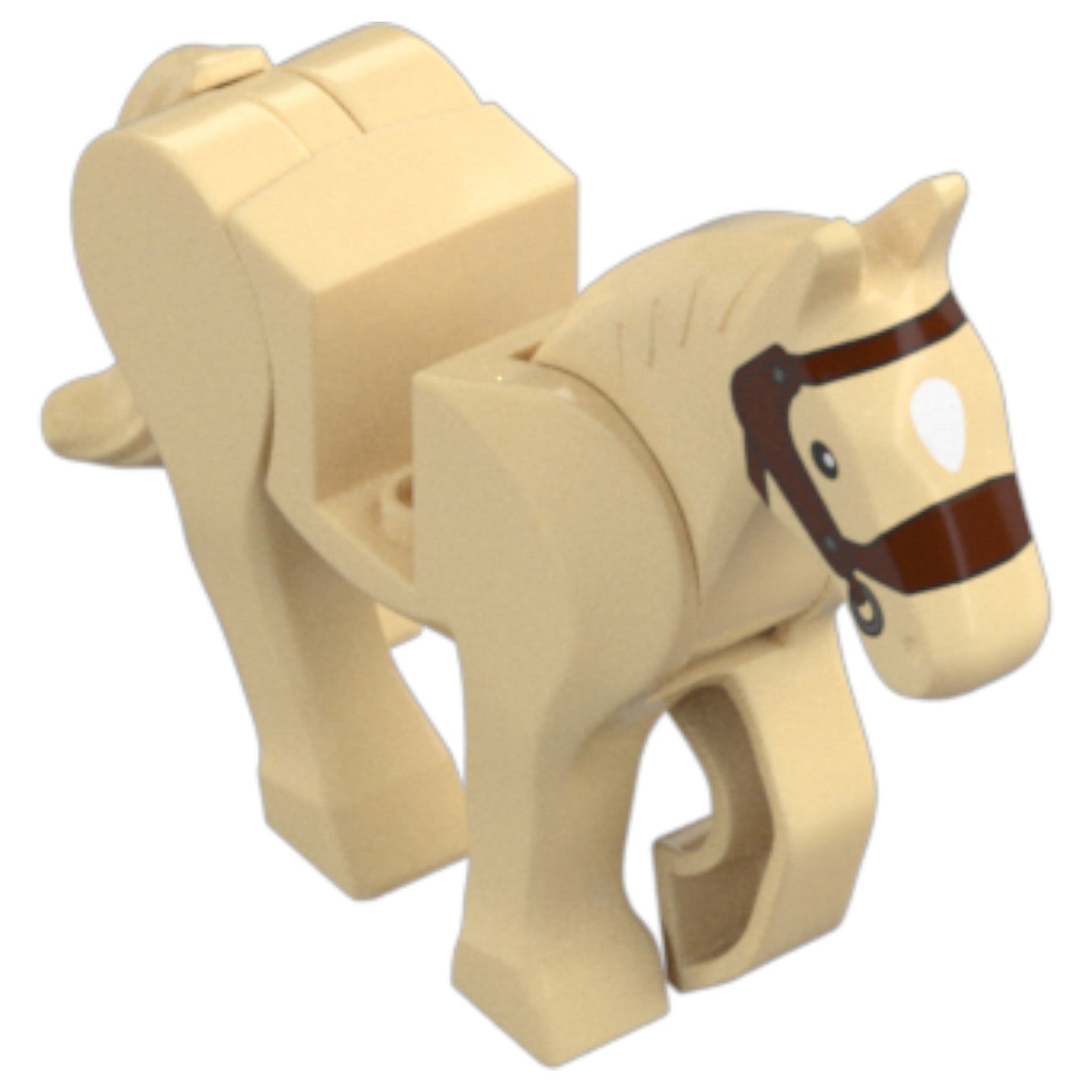 LEGO Zubehör Tiere Pferd - Beige - 10509