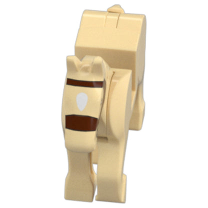 LEGO Zubehör Tiere Pferd - Beige - 10509