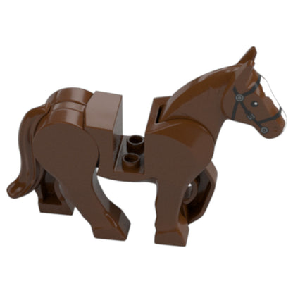LEGO Zubehör Tiere Pferd - Braun - 10509