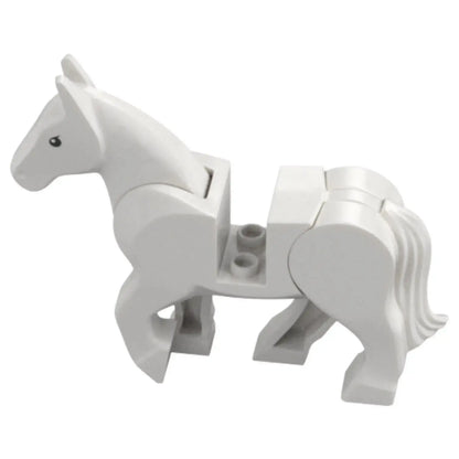 LEGO Zubehör Tiere Pferd  - Weiss Spiele Pirat