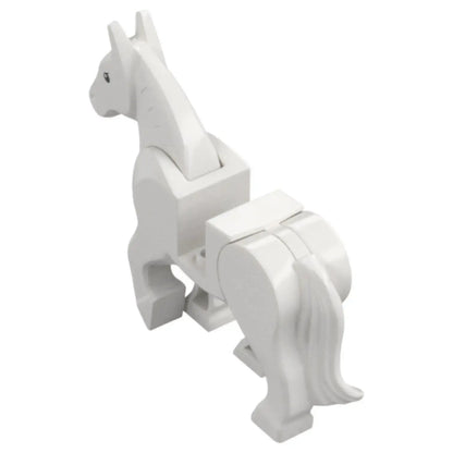 LEGO Zubehör Tiere Pferd  - Weiss Spiele Pirat
