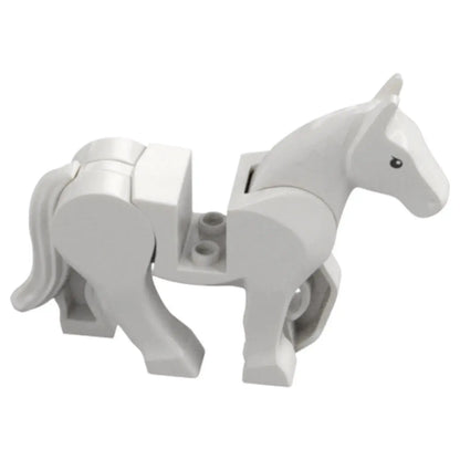 LEGO Zubehör Tiere Pferd  - Weiss Spiele Pirat