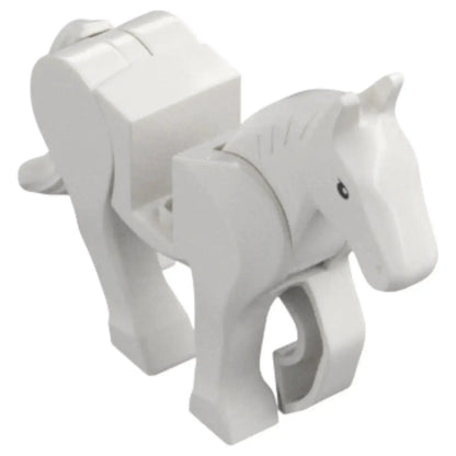 LEGO Zubehör Tiere Pferd  - Weiss Spiele Pirat